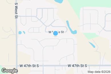Map image of the property - 3420 W 45th St S