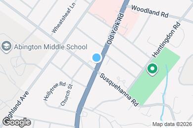 Map image of the property - 1114 Old York Rd