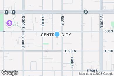 Map image of the property - 520 S 500 E