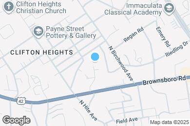 Map image of the property - 321 Ridgedale Rd