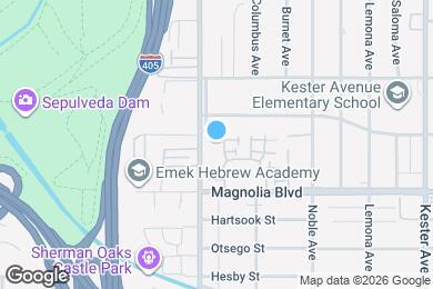 Map image of the property - 15231 Magnolia Blvd