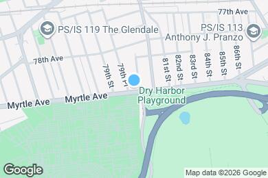 Map image of the property - 7933 Myrtle Ave