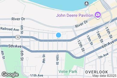 Map image of the property - 1001 4th Ave