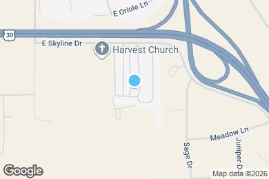 Map image of the property - 4746 E Skyline Dr