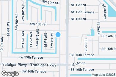 Map image of the property - 1334 SW Santa Barbara Pl