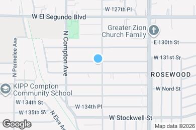 Map image of the property - 1006 W 131st St