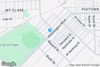 Map image of the property - 1336 Washington Blvd