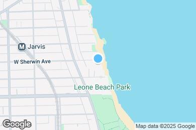 Map image of the property - 1205 W Sherwin Ave