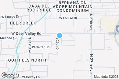 Map image of the property - 21635 N 29th Dr