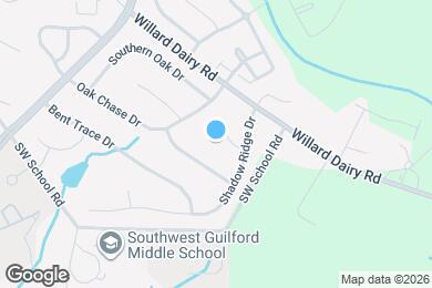 Map image of the property - 3658 Canopy Oak Ct