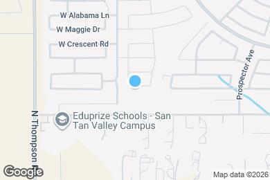 Map image of the property - 4151 W Goldmine Mountain Dr