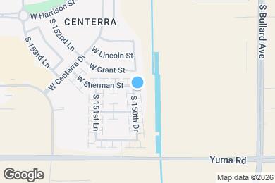 Map image of the property - 831 S 150th Dr