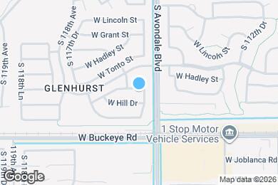 Map image of the property - 11555 W Kinderman Dr