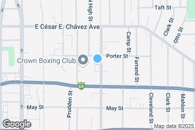 Map image of the property - 1011 N Pennsylvania Ave