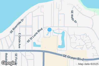 Map image of the property - 166 SE Saint Lucie Blvd