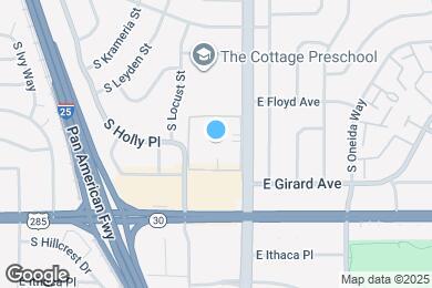 Map image of the property - 3349 S Monaco Pky