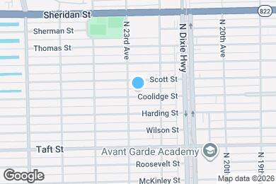 Map image of the property - 2235 Coolidge St