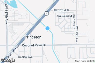 Map image of the property - Princeton Park