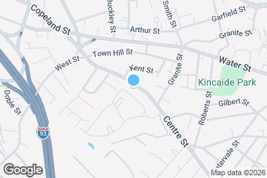 Map image of the property - 127 Centre St