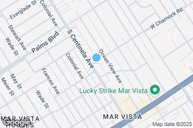 Map image of the property - 3600 S Centinela Ave