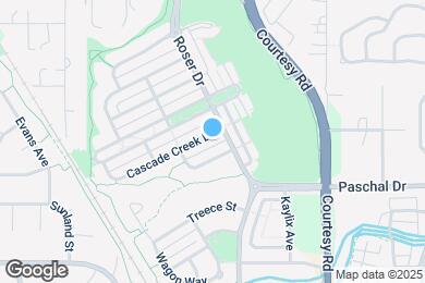 Map image of the property - 2822 Cascade Creek Dr