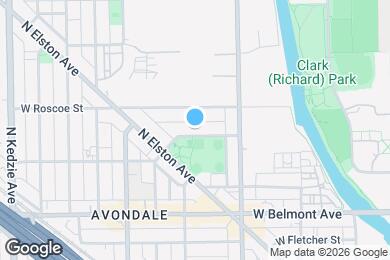 Map image of the property - 2850 W Henderson St