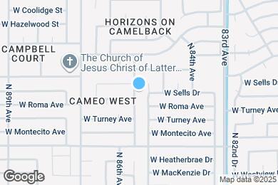 Map image of the property - 4439 N 85th Dr