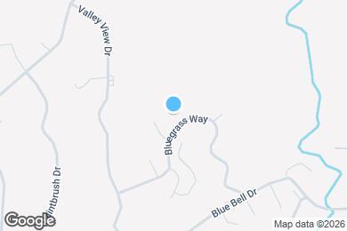 Map image of the property - 421 Bluegrass Way