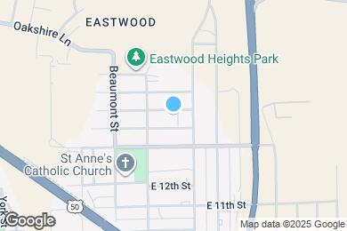 Map image of the property - 2828 E 15th St