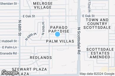 Map image of the property - Palm Villas