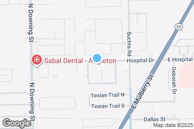 Map image of the property - 1308 Hospital Dr