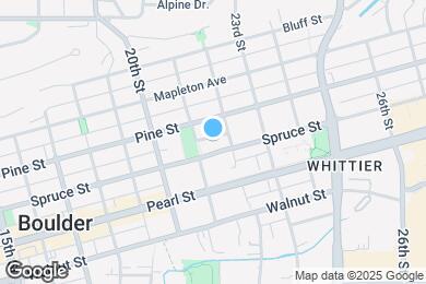 Map image of the property - 2119 Spruce St