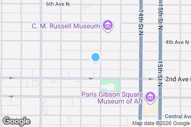 Map image of the property - 1120 3rd Ave N