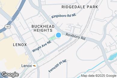 Map image of the property - AMLI Buckhead