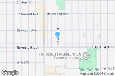 Map image of the property - 339 N Ogden Dr