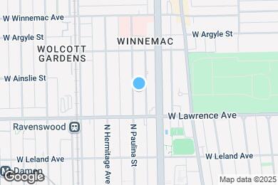 Map image of the property - 4835 N Paulina St
