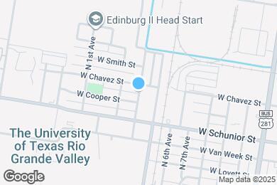 Map image of the property - 913 N Clarence Ave