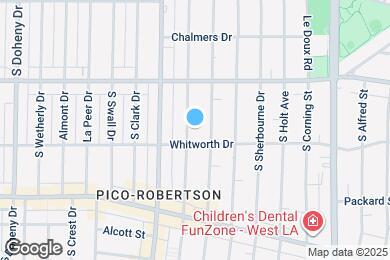Map image of the property - 1054 S Wooster St