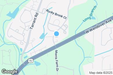 Map image of the property - 3614 Morris Farm Dr
