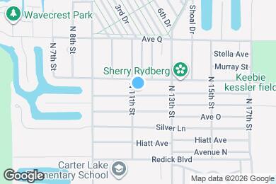 Map image of the property - 1104 Cachelin Dr