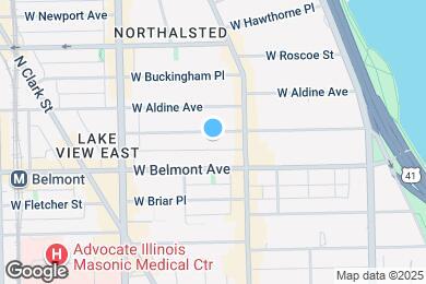Map image of the property - 663 W Melrose St