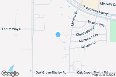 Map image of the property - 9112 Christopher Cir