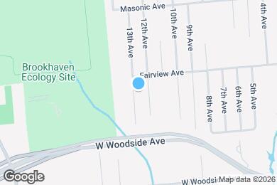 Map image of the property - 99 13th Ave
