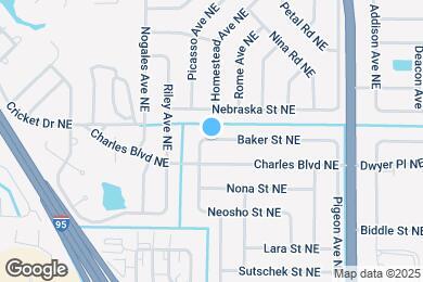 Map image of the property - 1510 Baker St NE