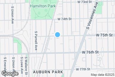 Map image of the property - 7505 S Eggleston Ave