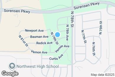 Map image of the property - 7884 Redick Ave