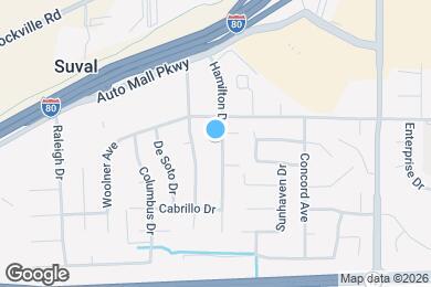 Map image of the property - 315 Hamilton Dr