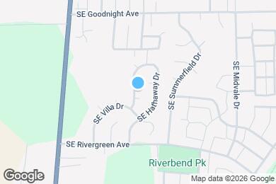 Map image of the property - 3138 SE Hathaway Dr