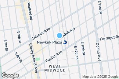 Map image of the property - 1420 Newkirk Ave