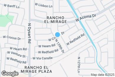 Map image of the property - 14317 N 129th Dr